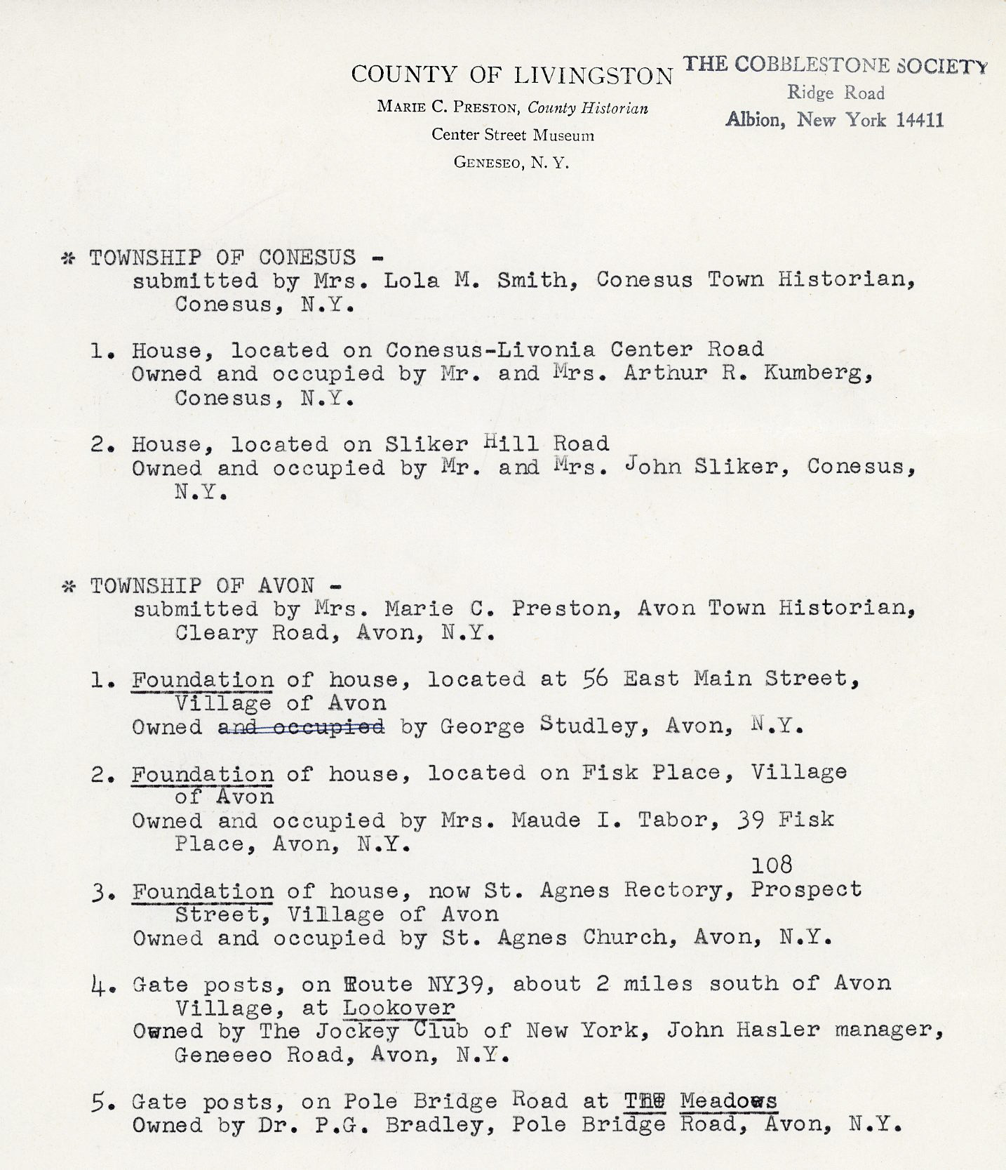 Livingston Cty Structures 1961 3